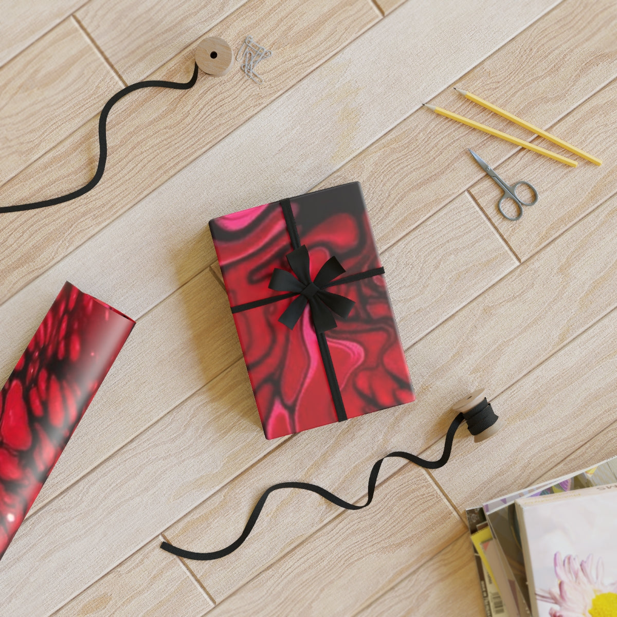 Gift Wrapping Paper Rolls, 1pc