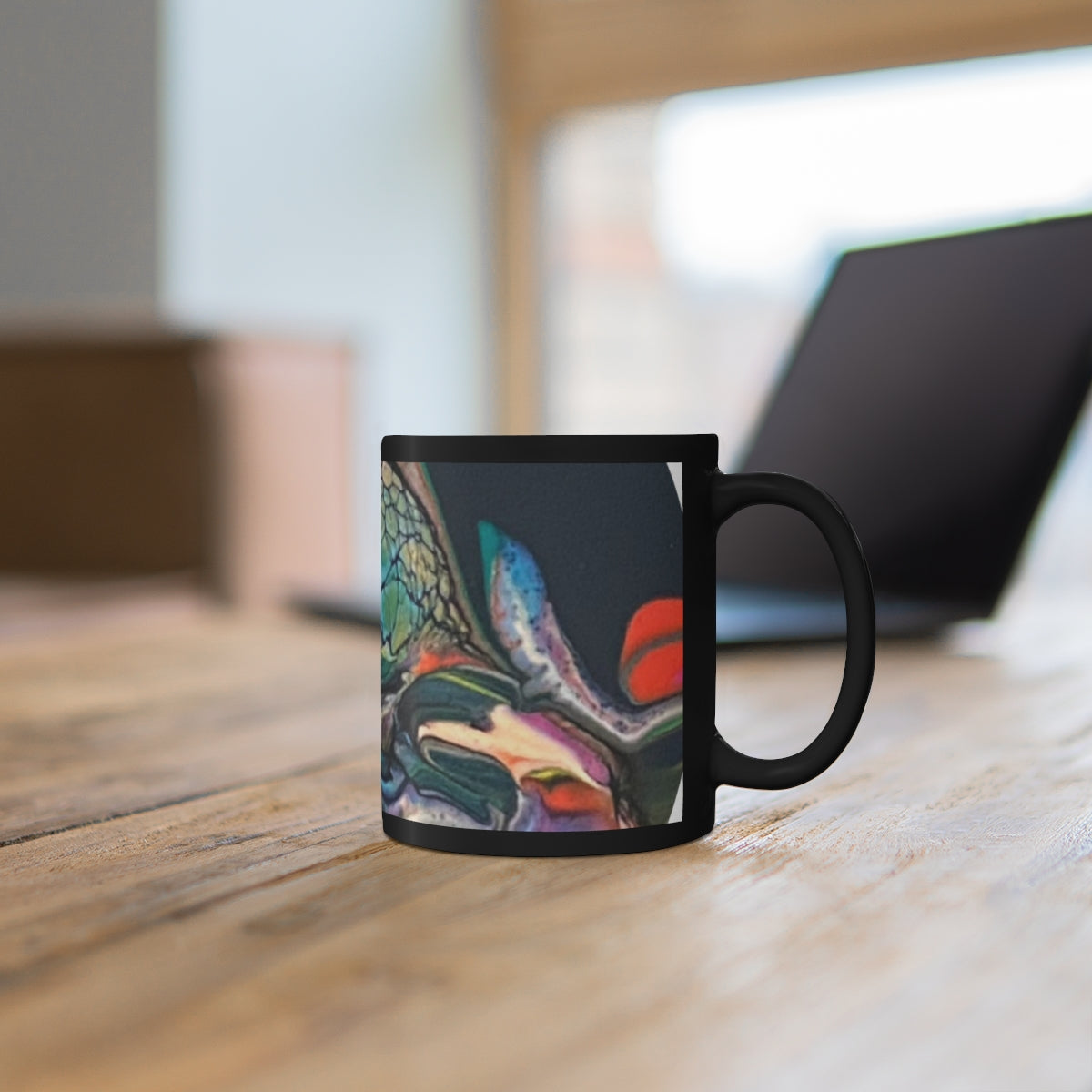 11oz Black Mug