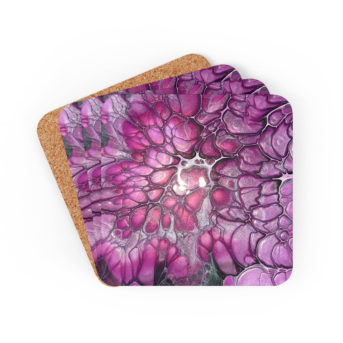 Corkwood Coaster Set