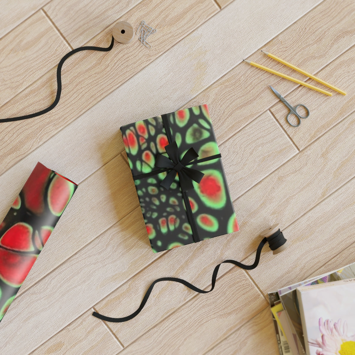 Gift Wrapping Paper Rolls, 1pc