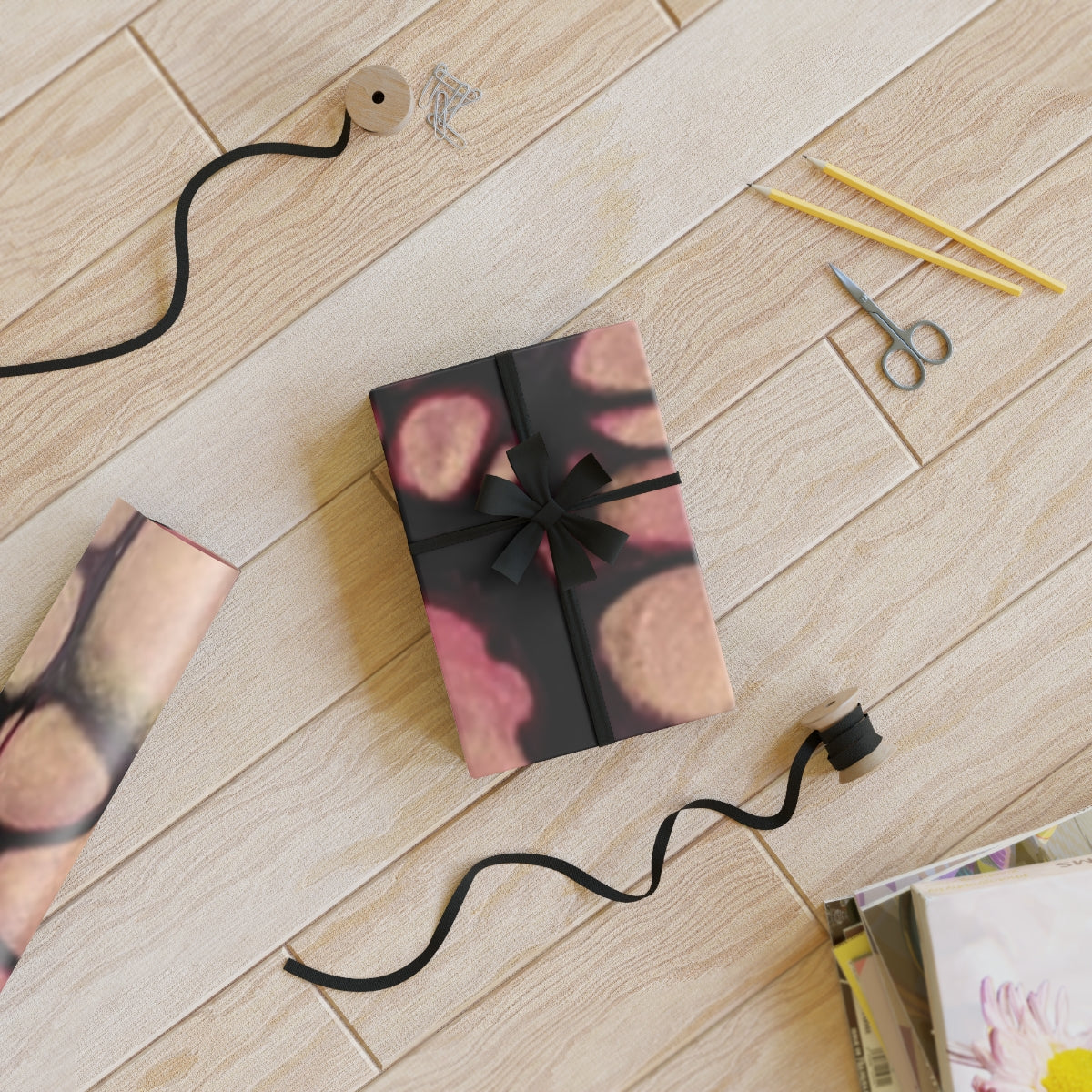 Gift Wrapping Paper Rolls, 1pc
