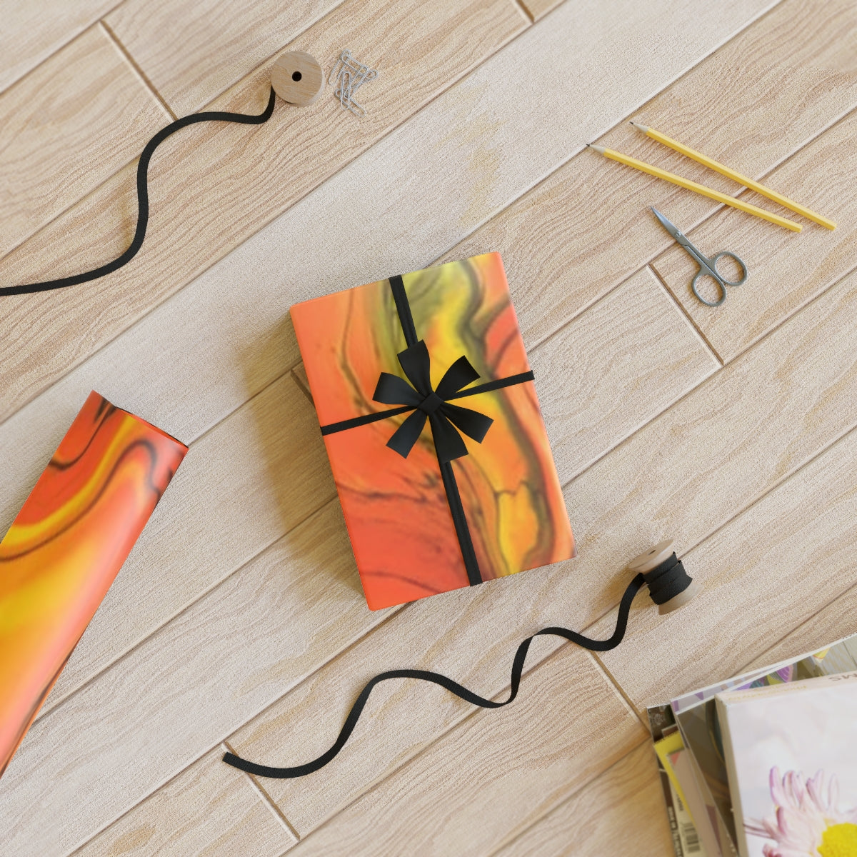 Gift Wrapping Paper Rolls, 1pc