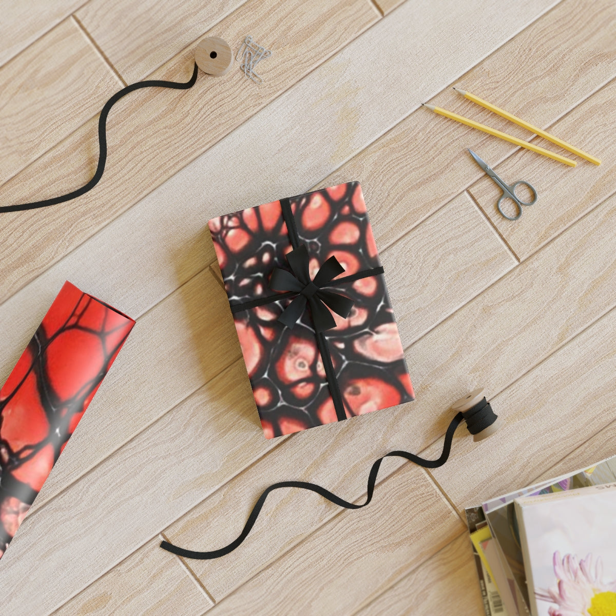 Gift Wrapping Paper Rolls, 1pc