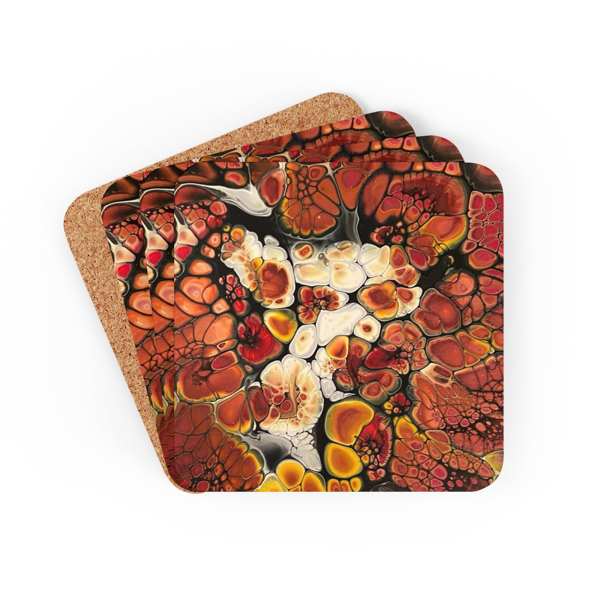 Corkwood Coaster Set