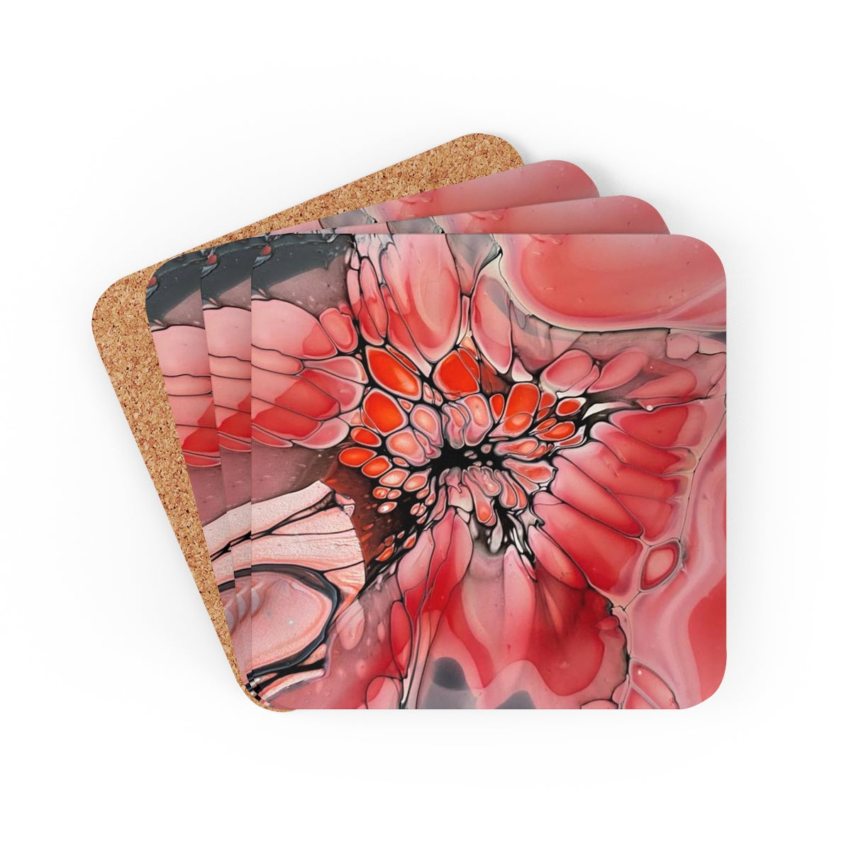 Corkwood Coaster Set