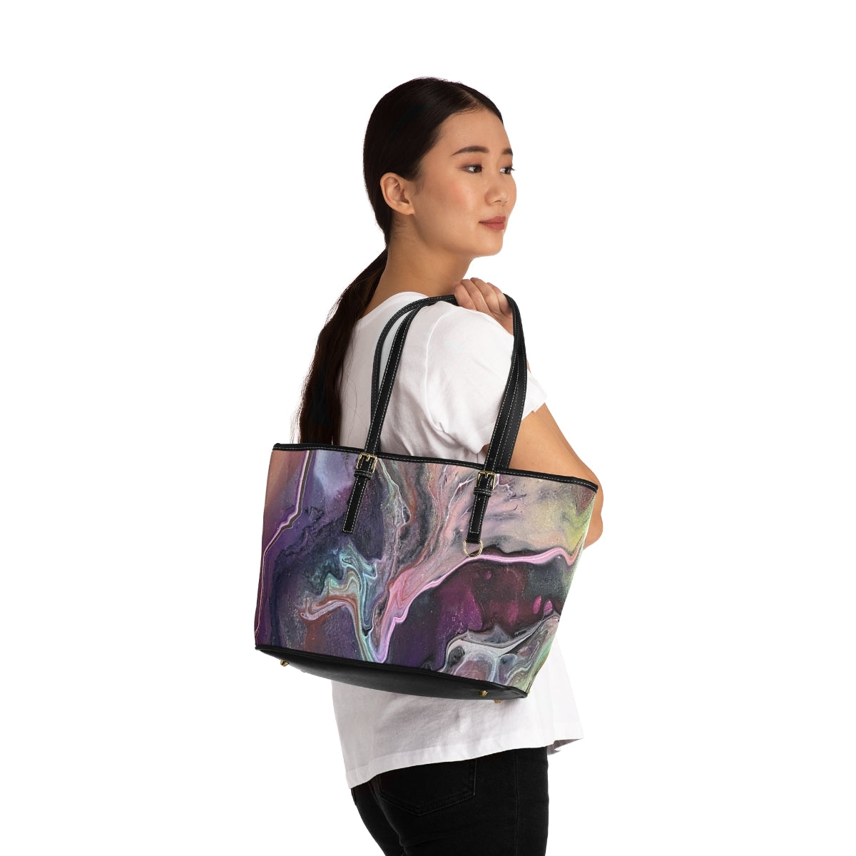 PU Leather Shoulder Bag