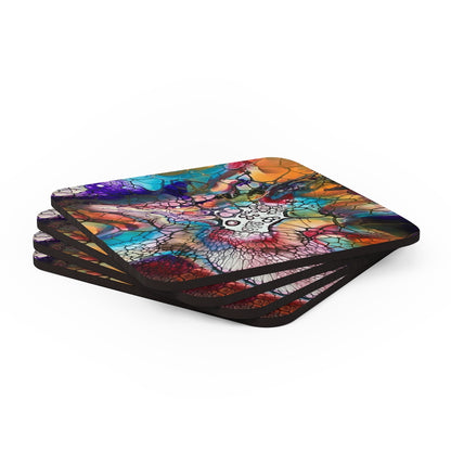 Corkwood Coaster Set