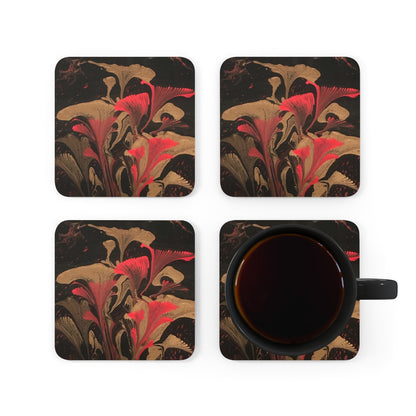 Corkwood Coaster Set