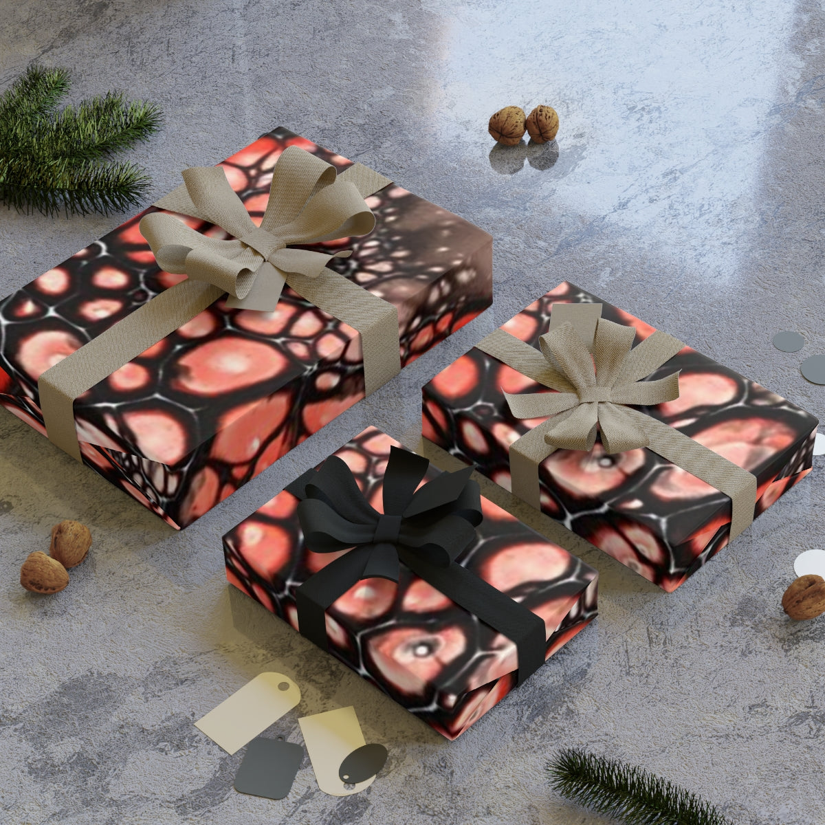 Gift Wrapping Paper Rolls, 1pc