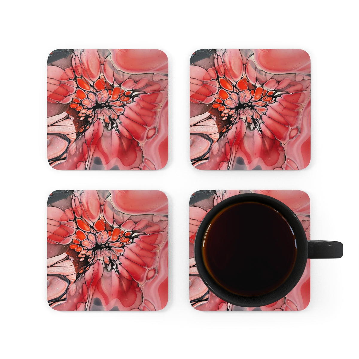 Corkwood Coaster Set