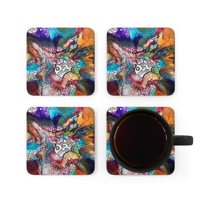 Corkwood Coaster Set
