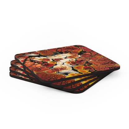 Corkwood Coaster Set