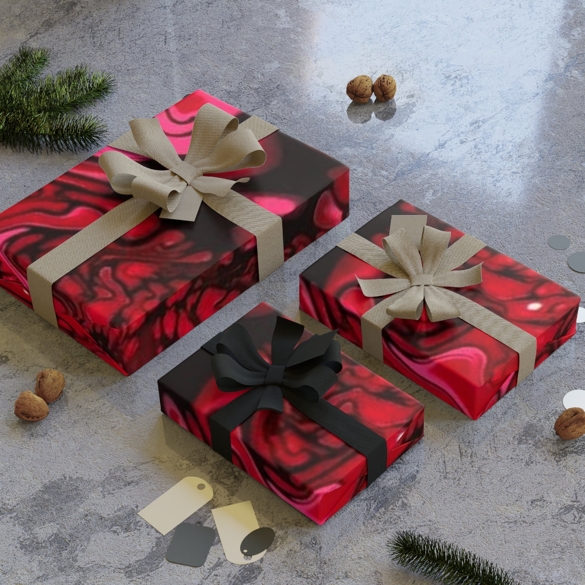Gift Wrapping Paper Rolls, 1pc