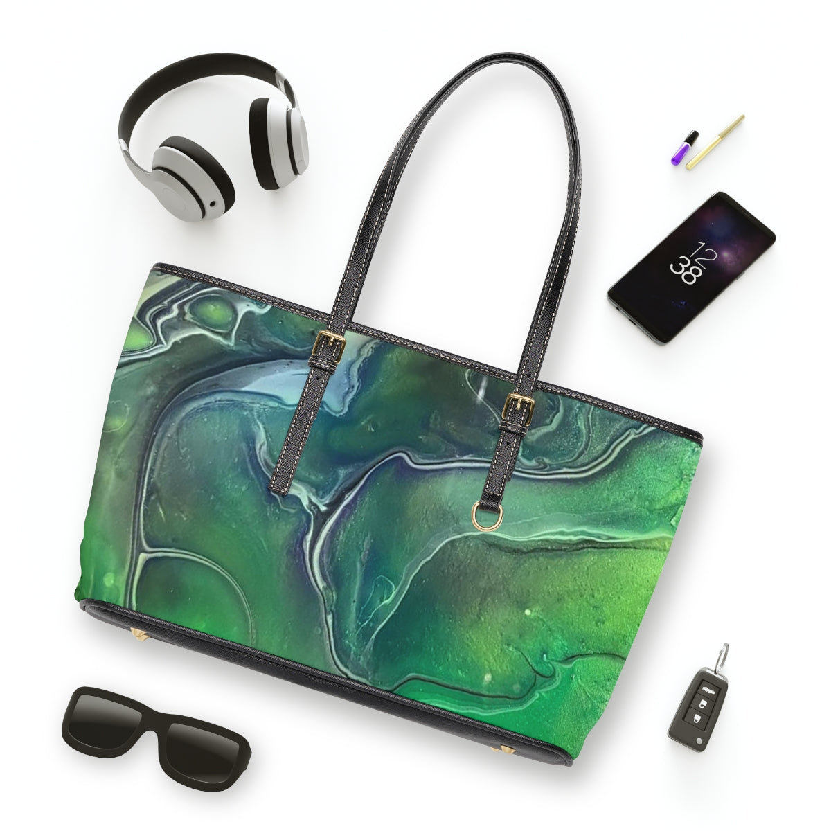 PU Leather Shoulder Bag