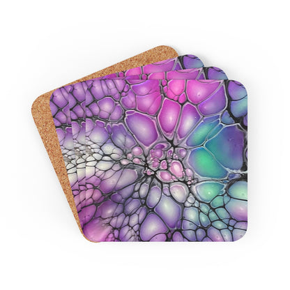 Corkwood Coaster Set