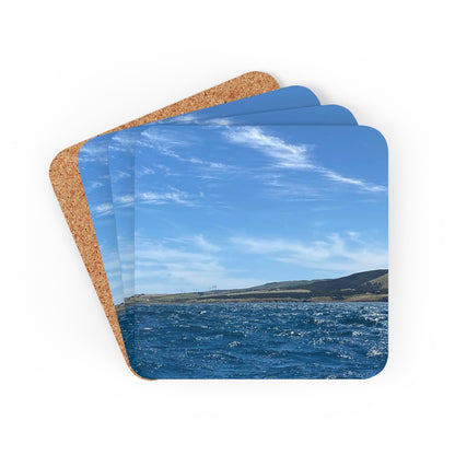 Corkwood Coaster Set