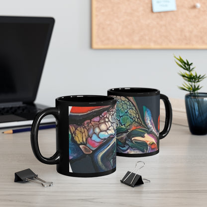 11oz Black Mug