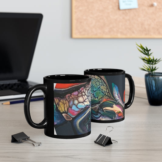 11oz Black Mug