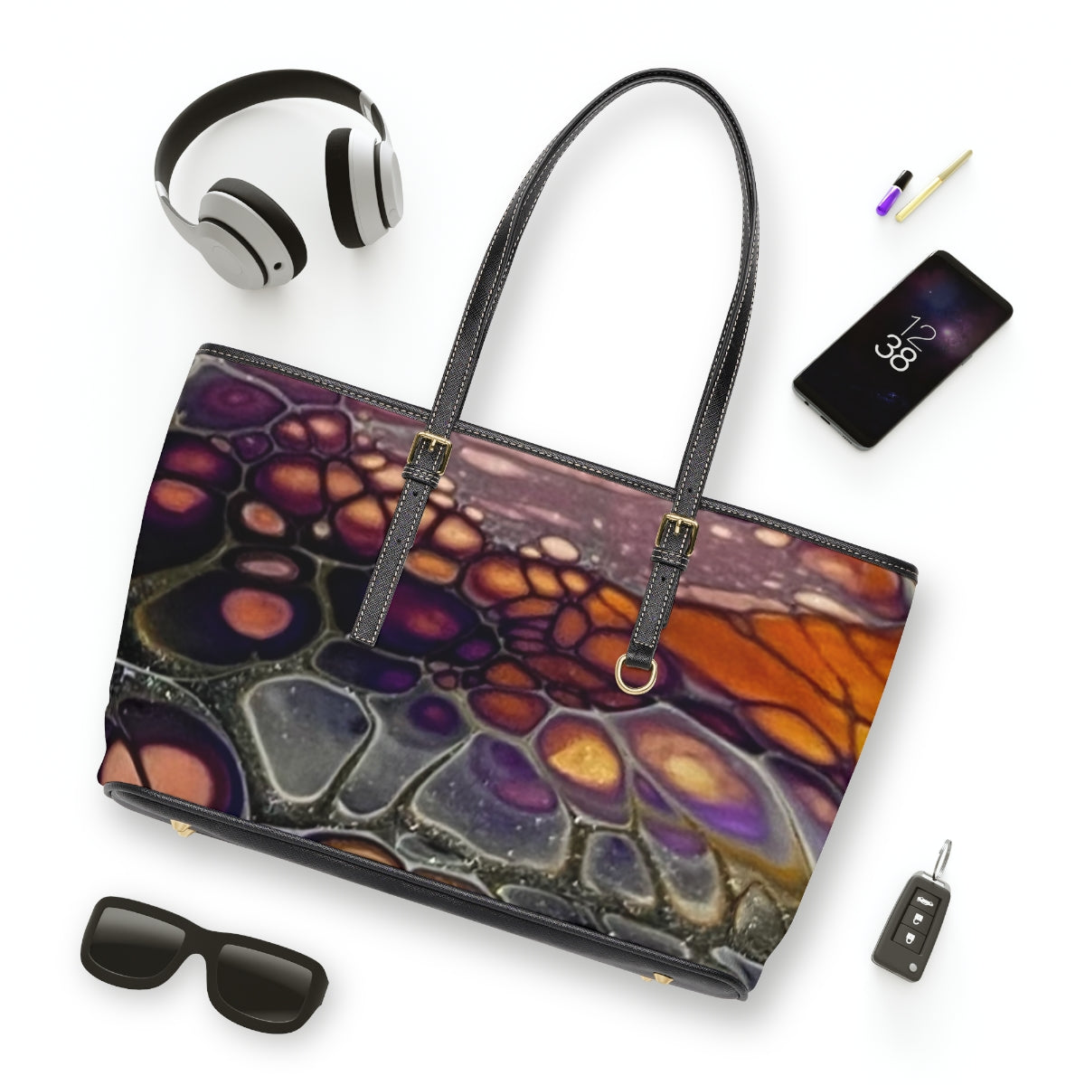 PU Leather Shoulder Bag