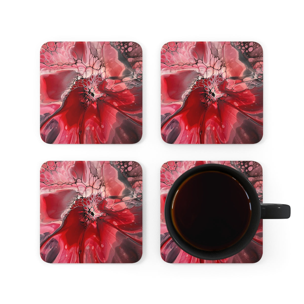 Corkwood Coaster Set