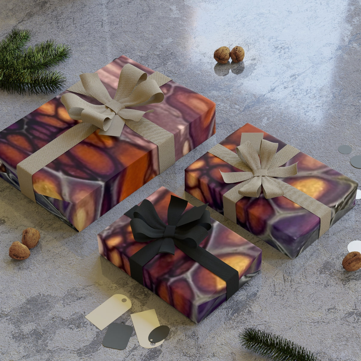 Gift Wrapping Paper Rolls, 1pc