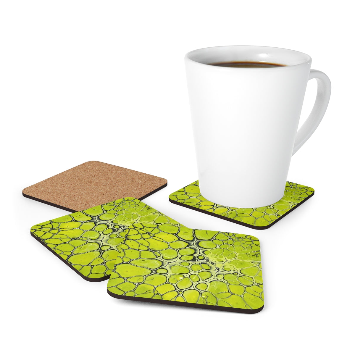 Corkwood Coaster Set