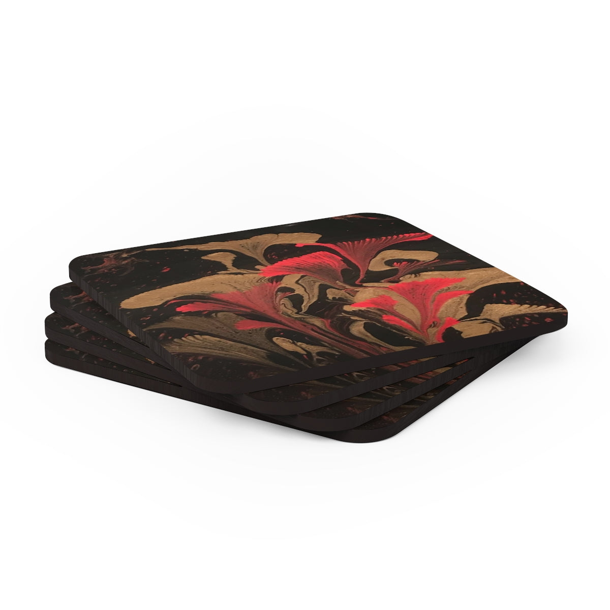 Corkwood Coaster Set