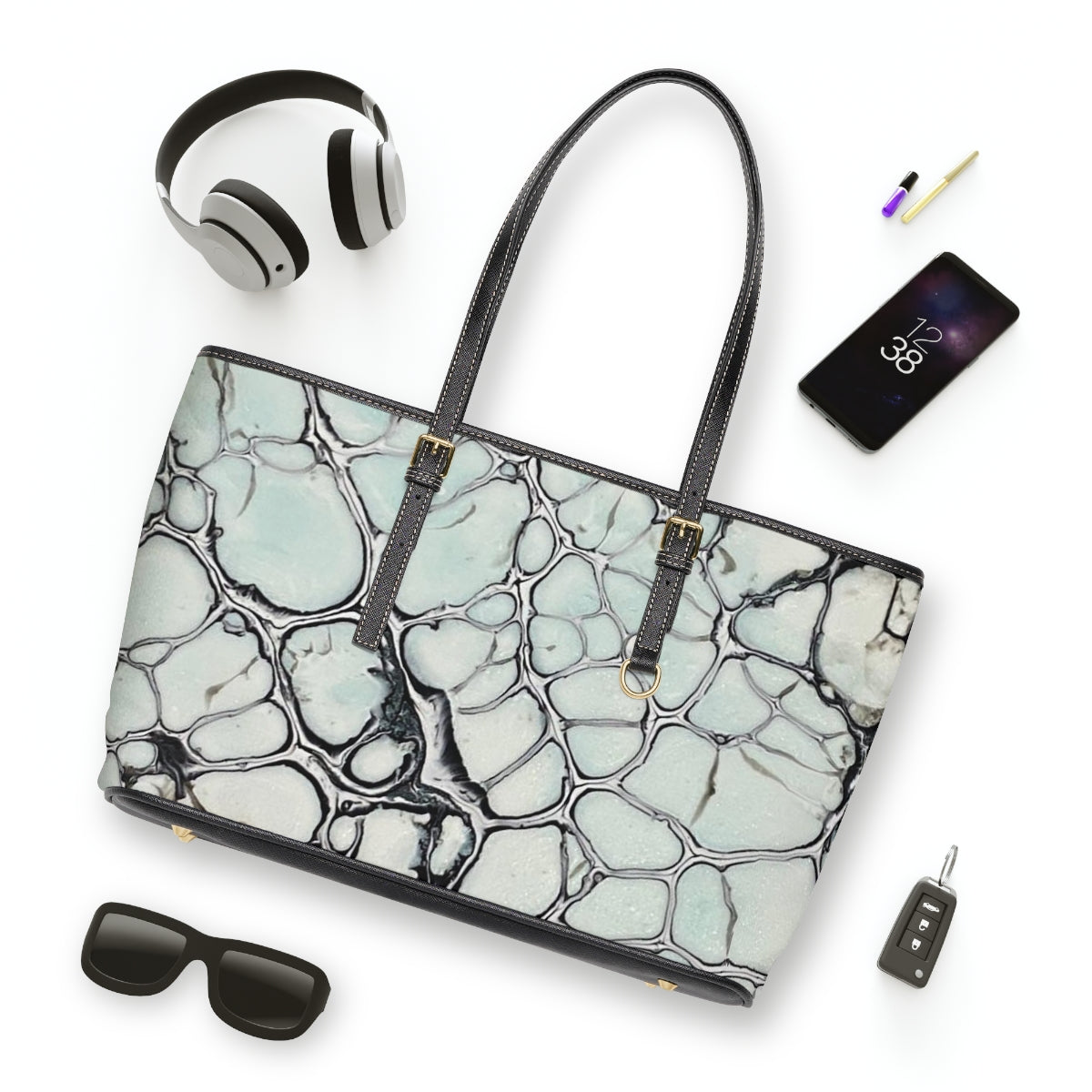 PU Leather Shoulder Bag
