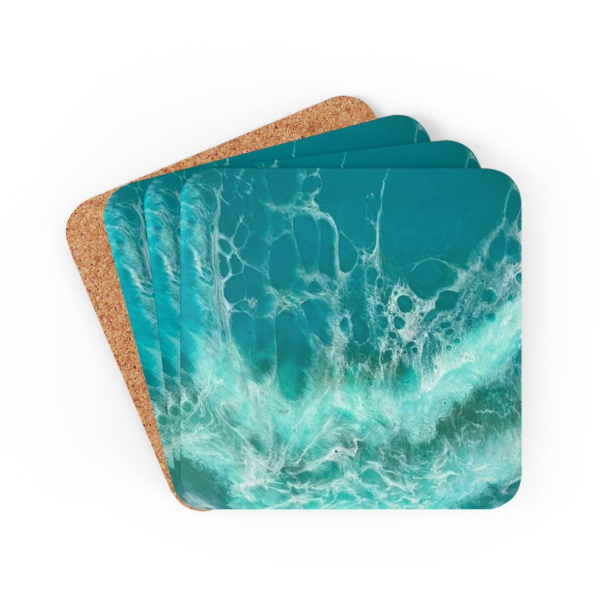 Corkwood Coaster Set