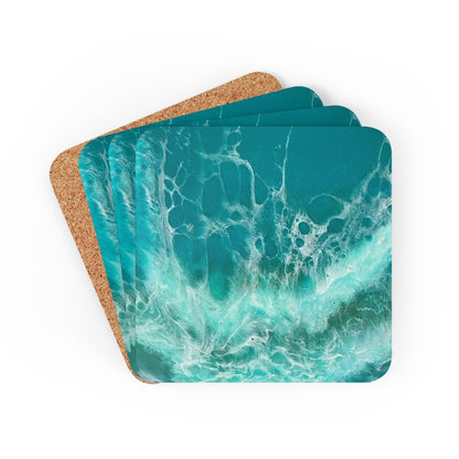 Corkwood Coaster Set