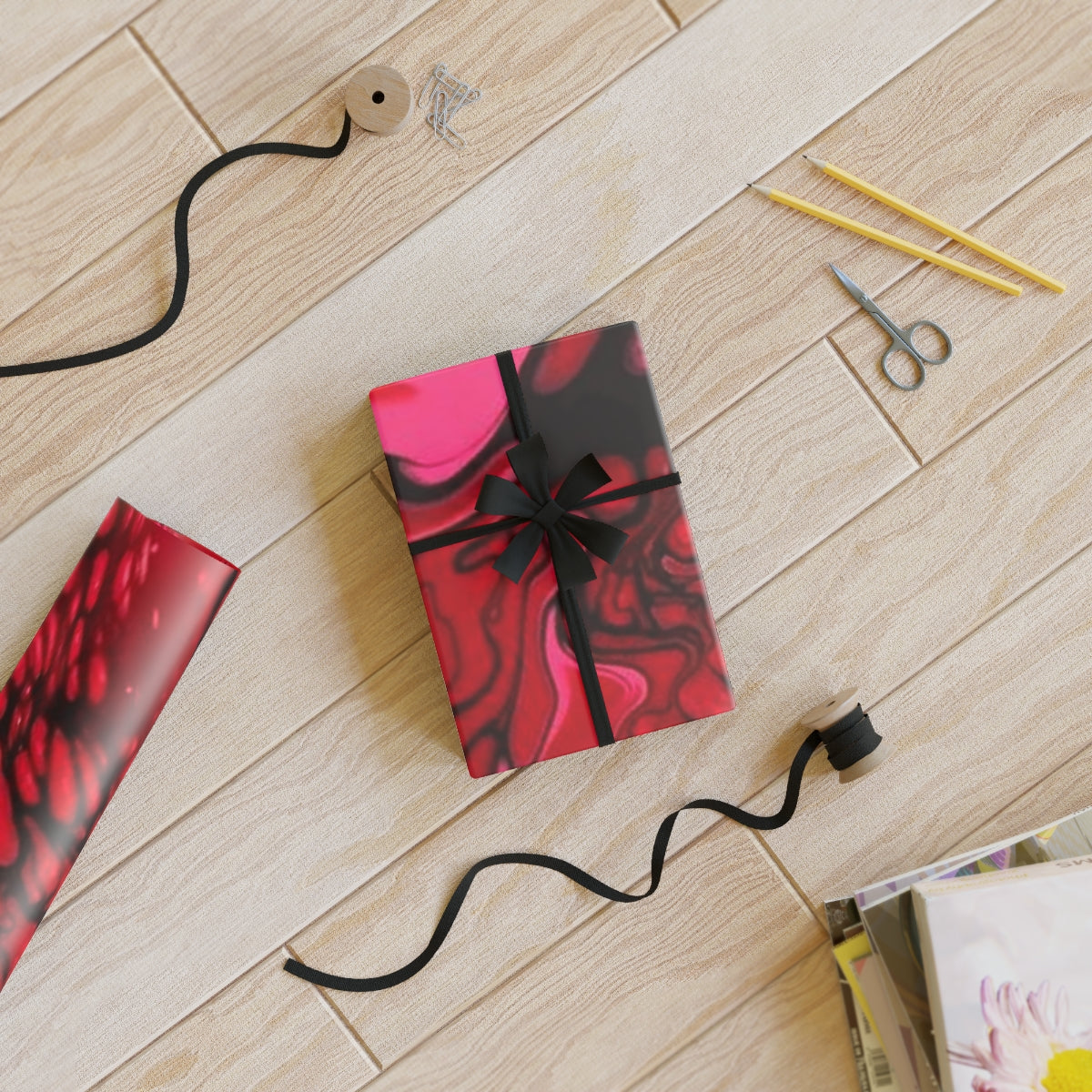 Gift Wrapping Paper Rolls, 1pc