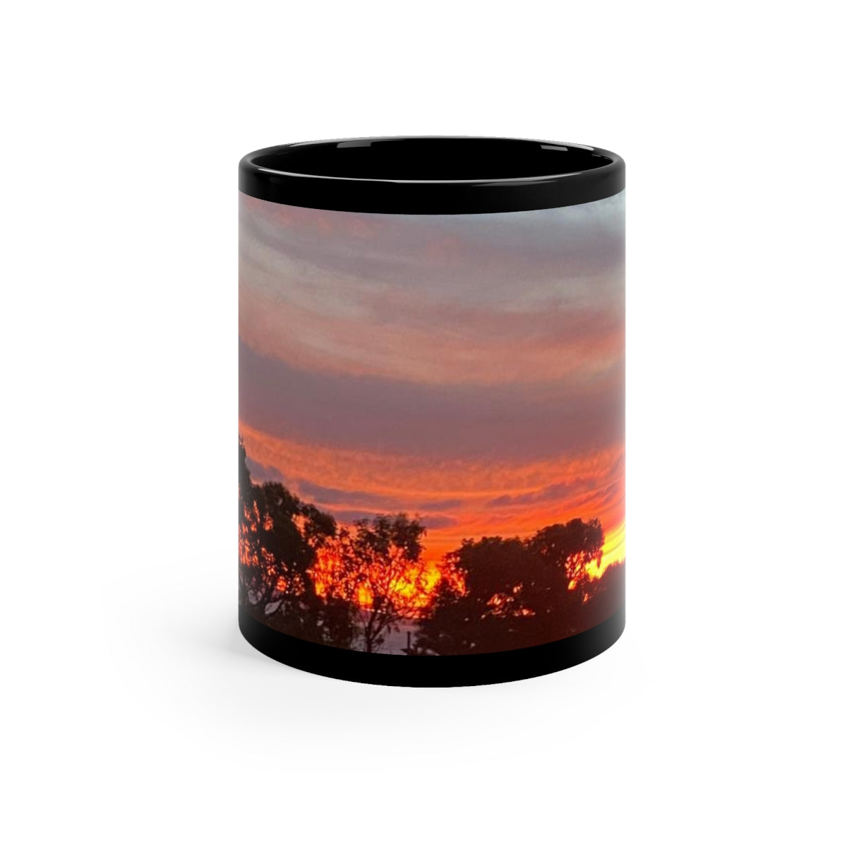 11oz Black Mug