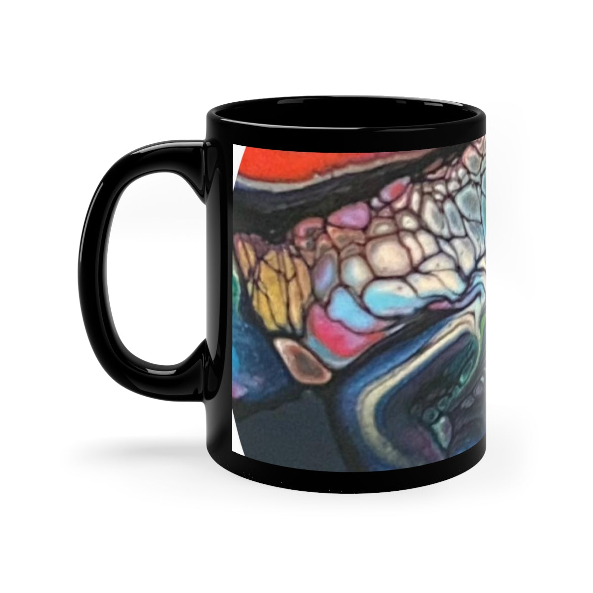 11oz Black Mug