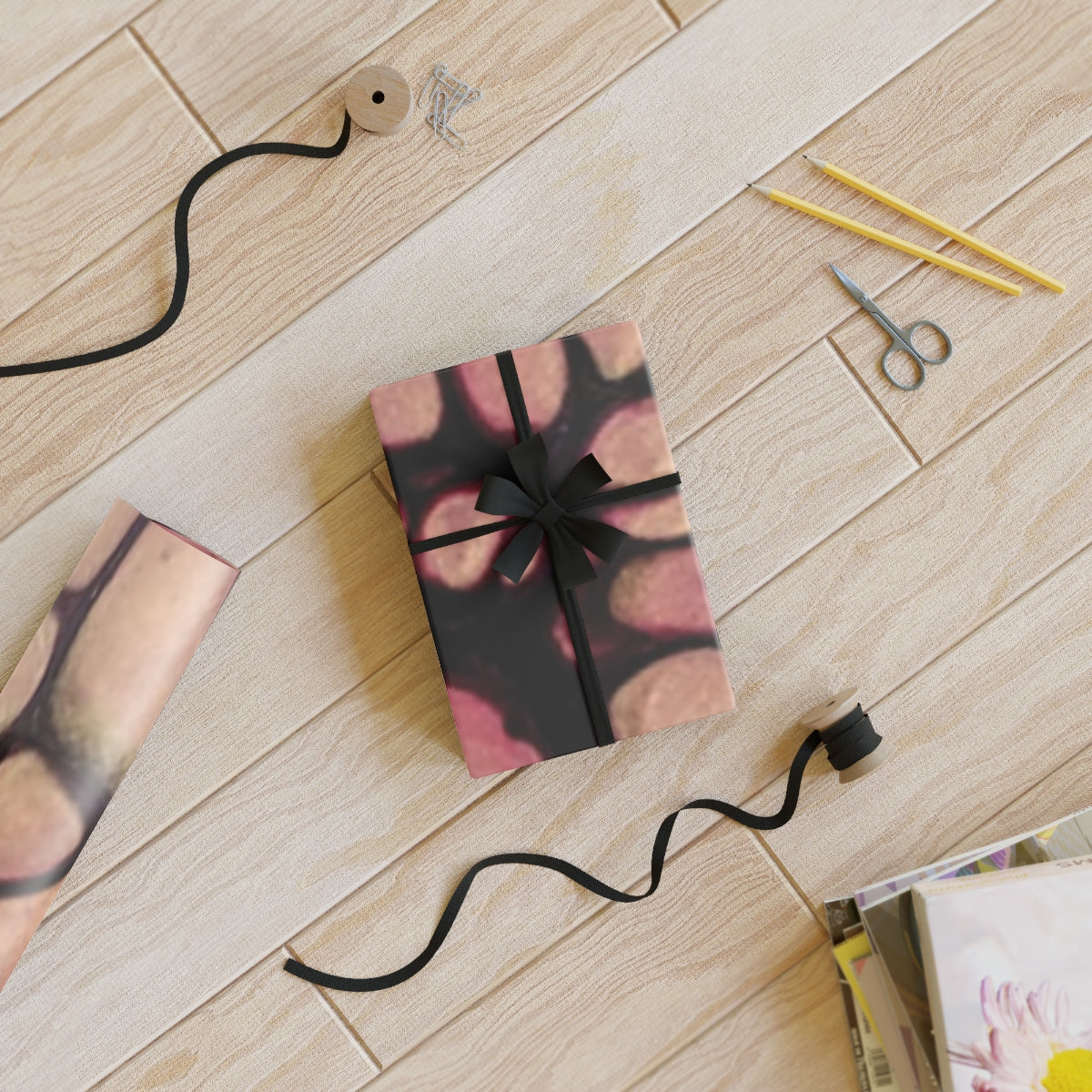 Gift Wrapping Paper Rolls, 1pc