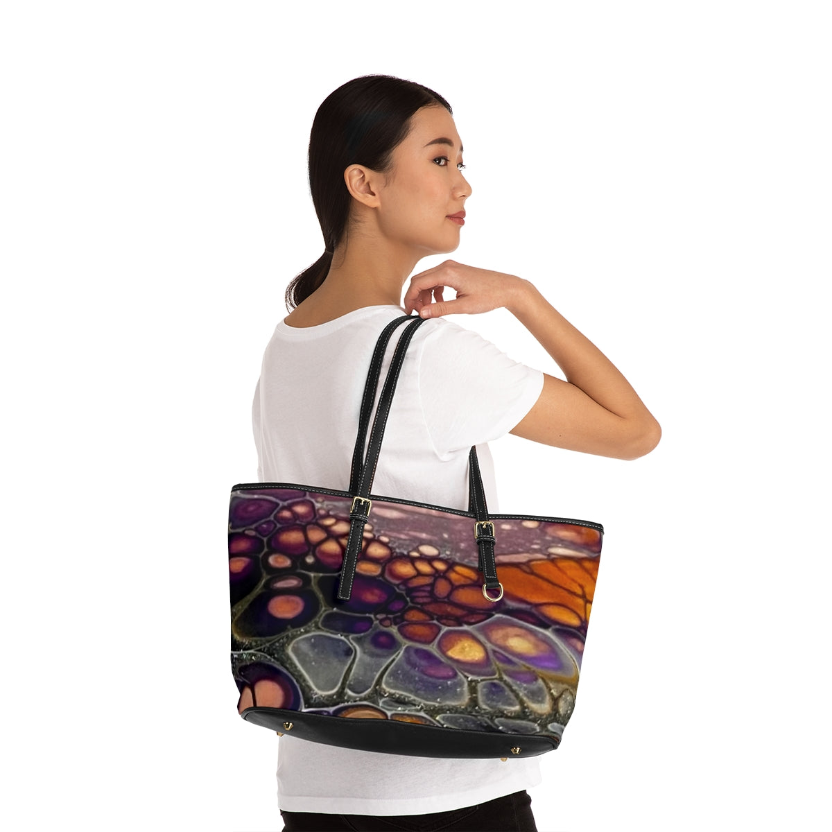 PU Leather Shoulder Bag