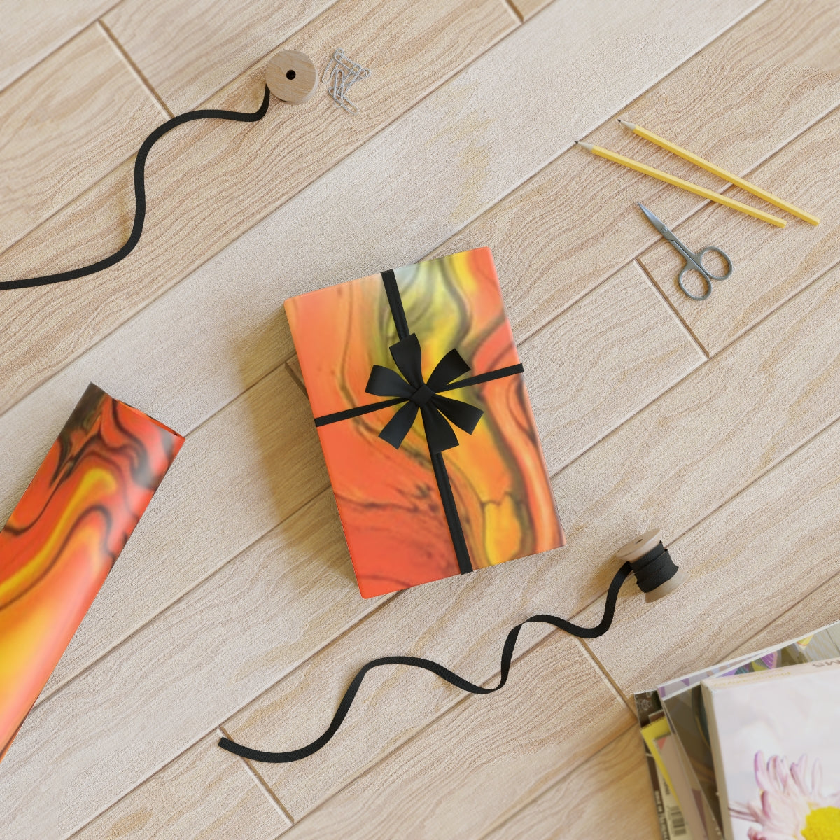 Gift Wrapping Paper Rolls, 1pc