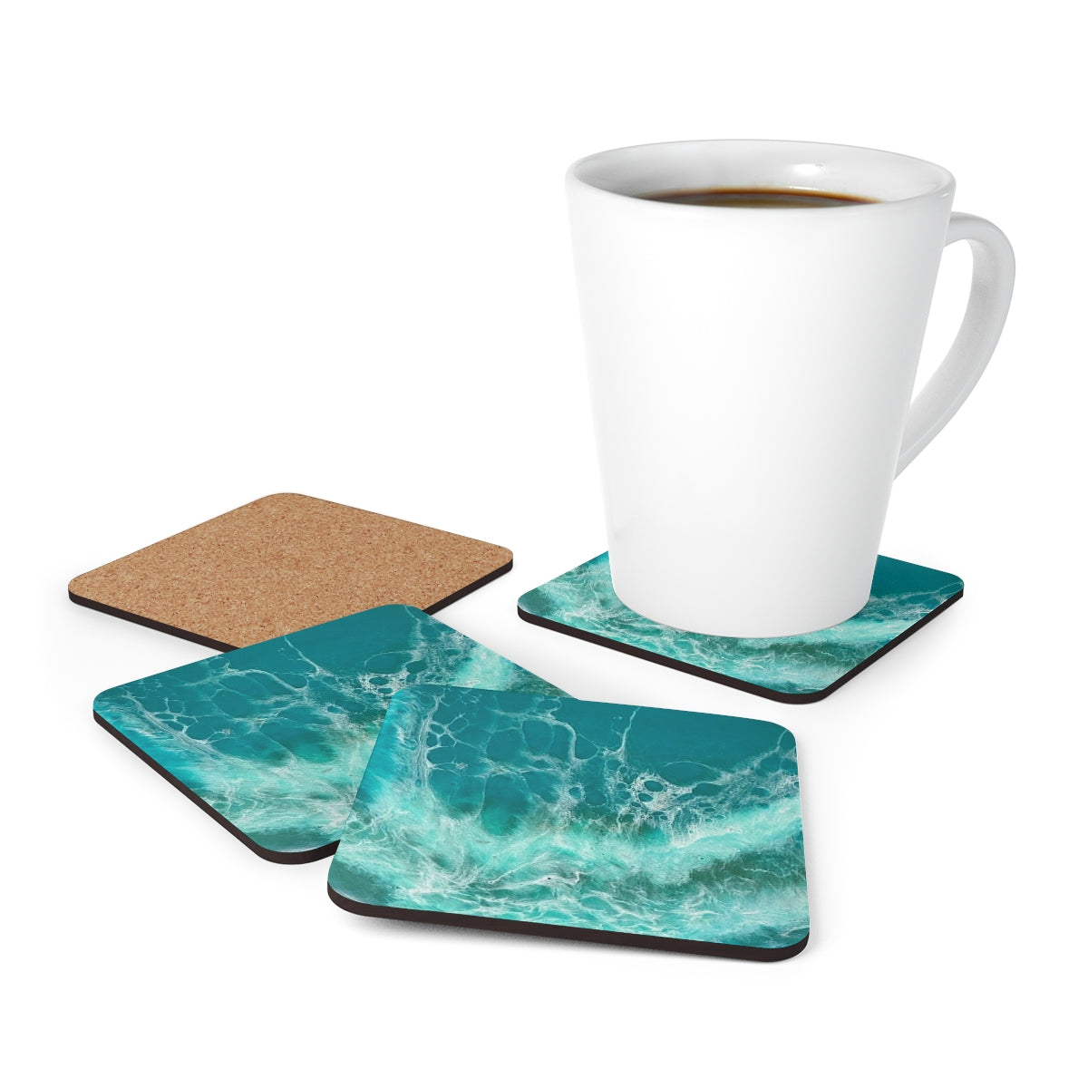Corkwood Coaster Set