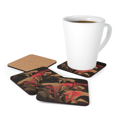 Corkwood Coaster Set