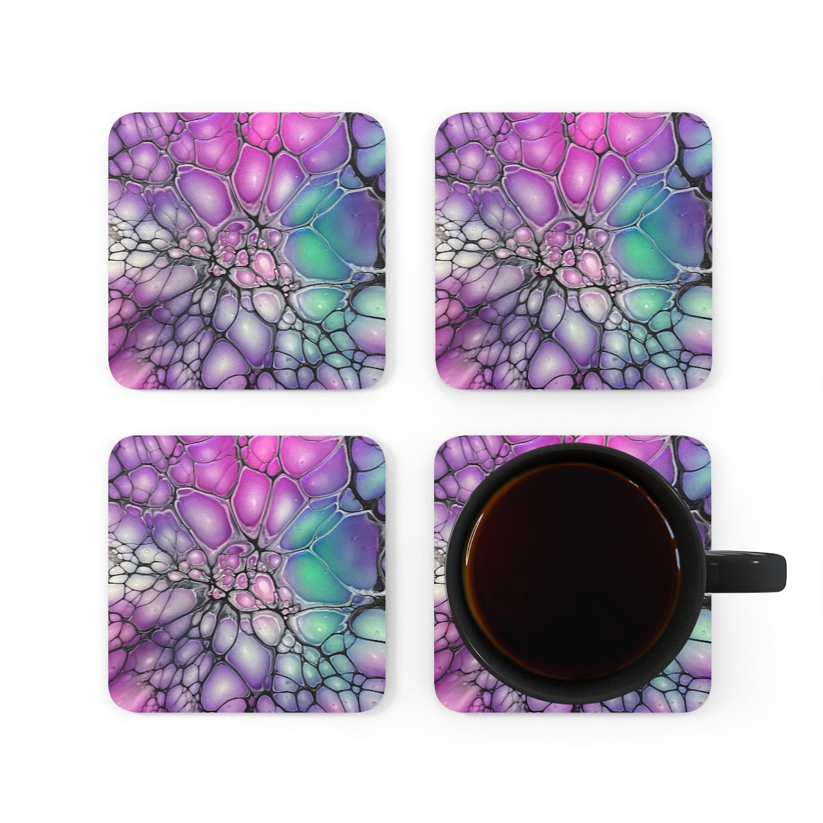 Corkwood Coaster Set