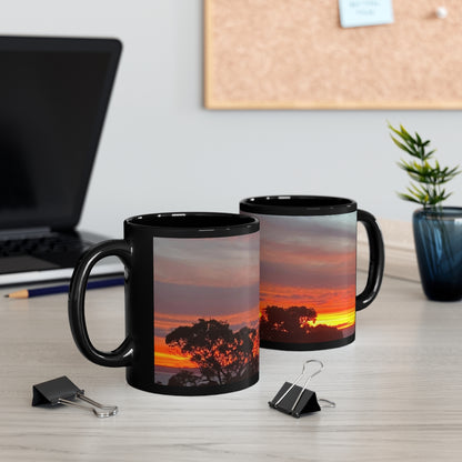 11oz Black Mug