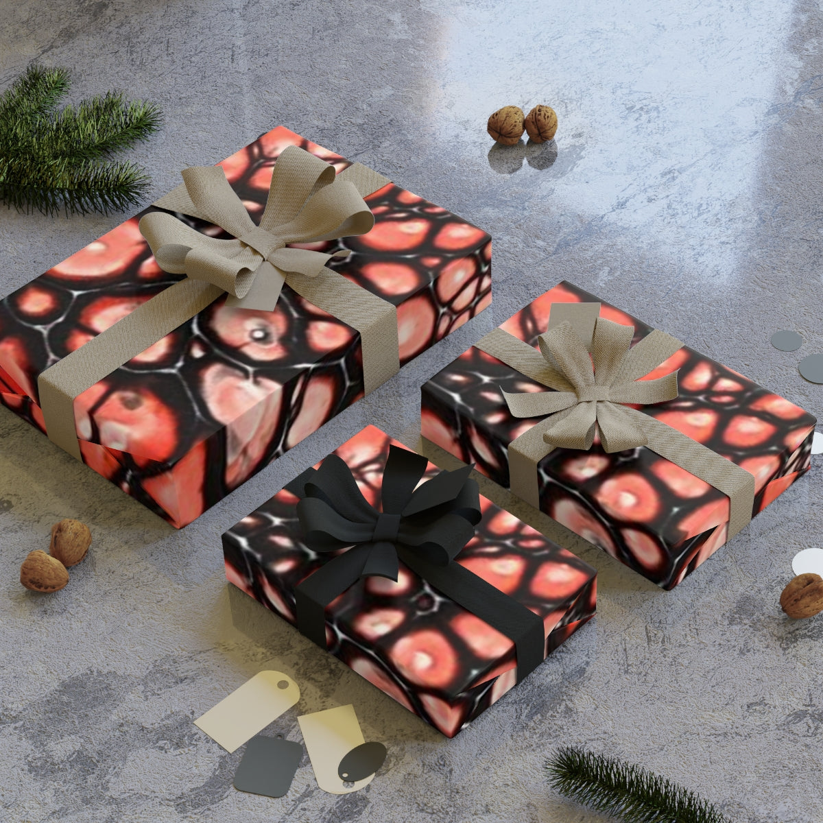 Gift Wrapping Paper Rolls, 1pc