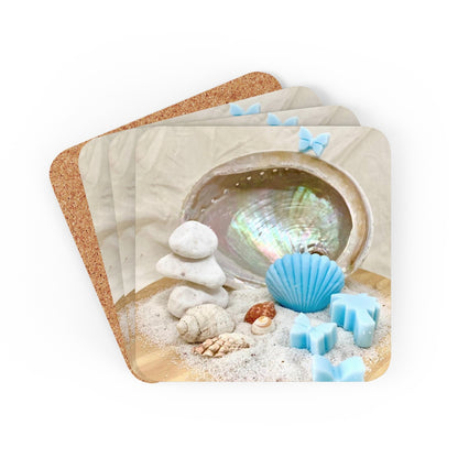 Corkwood Coaster Set