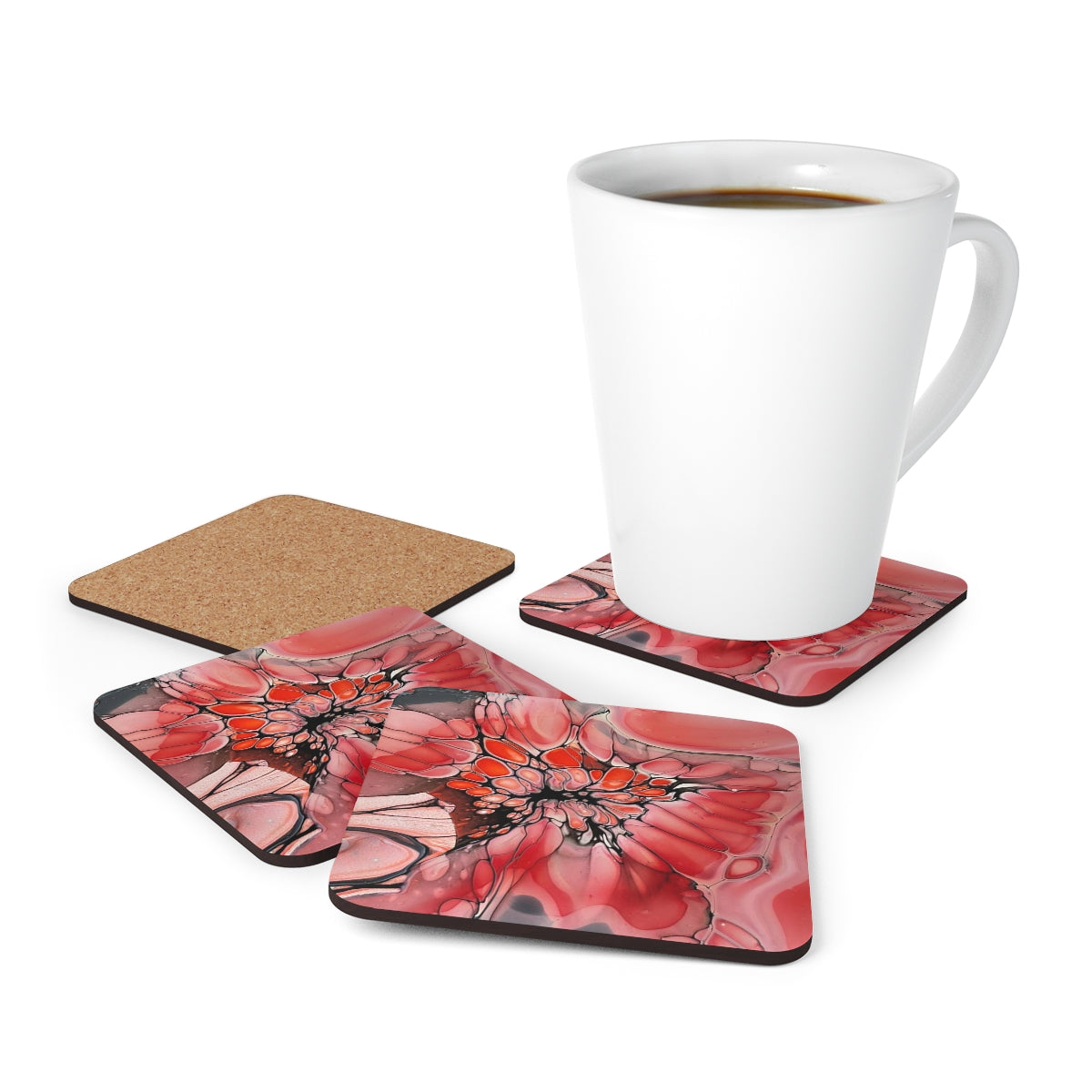 Corkwood Coaster Set