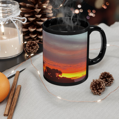 11oz Black Mug