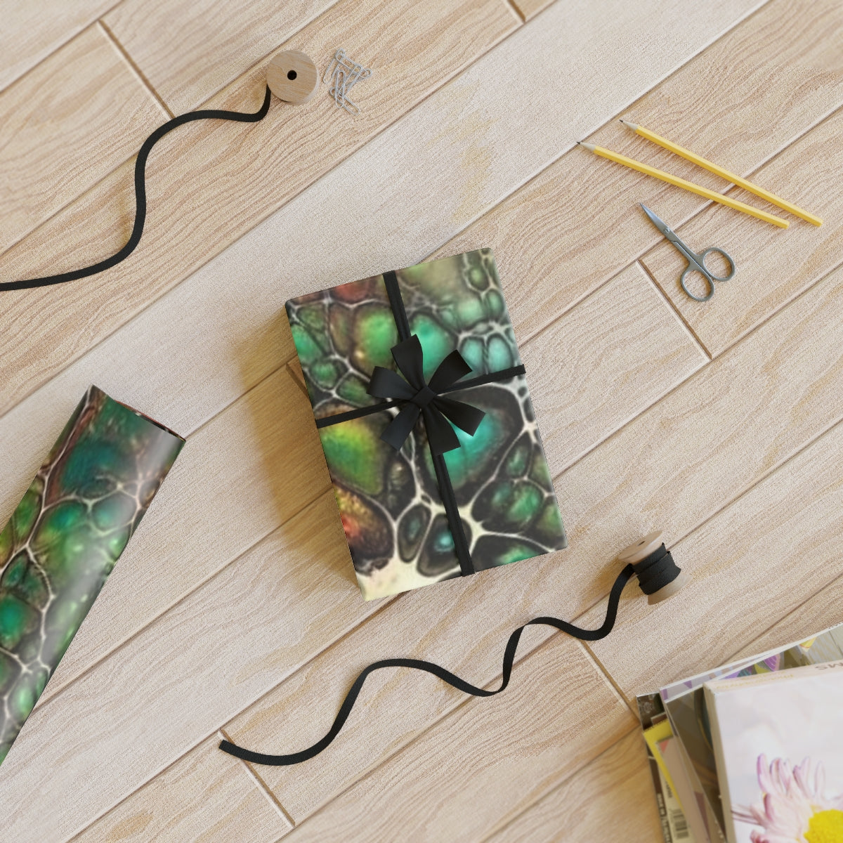 Gift Wrapping Paper Rolls, 1pc
