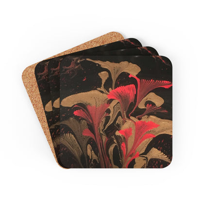 Corkwood Coaster Set
